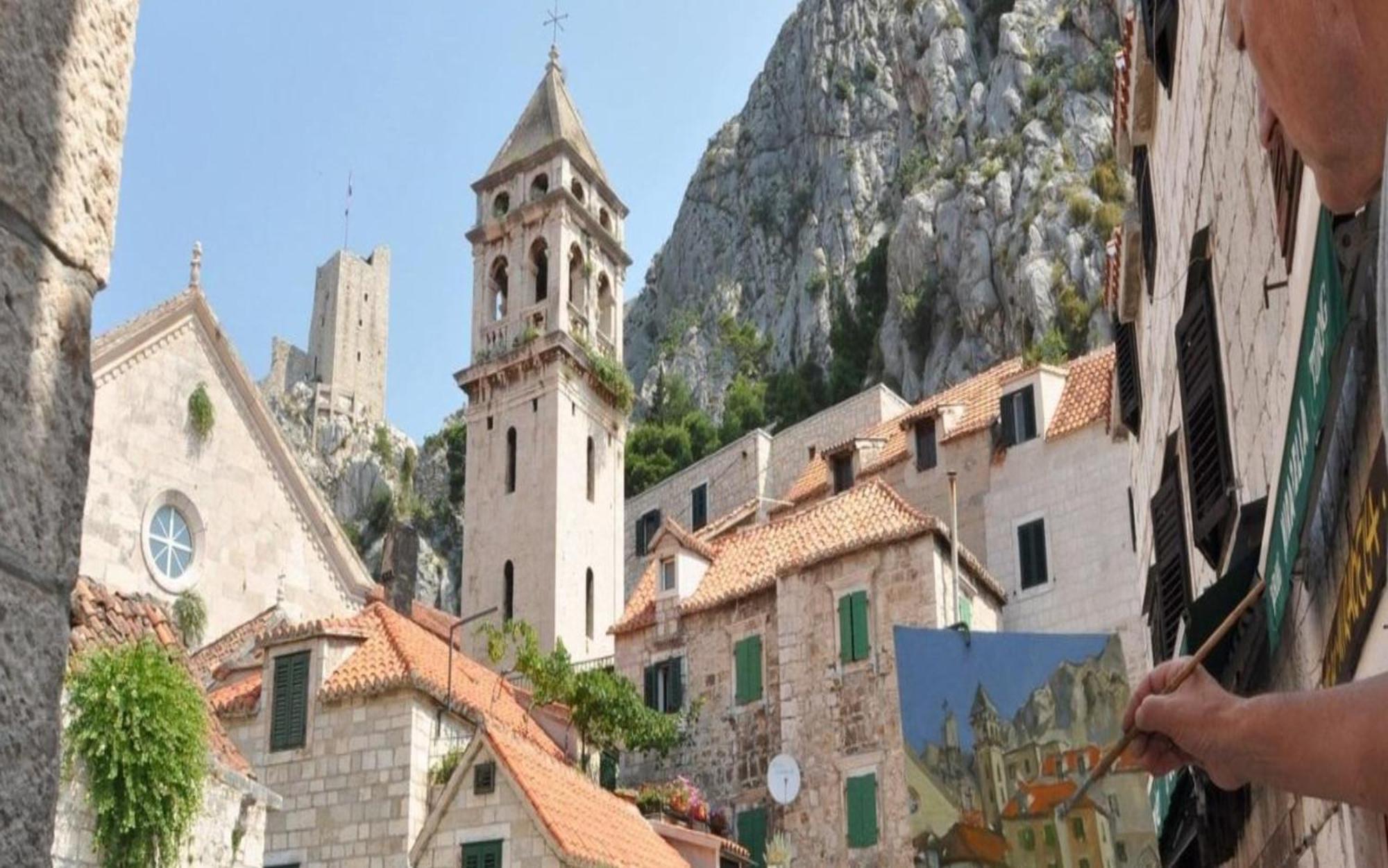 Sandy Beach Apartment Omiš Eksteriør billede