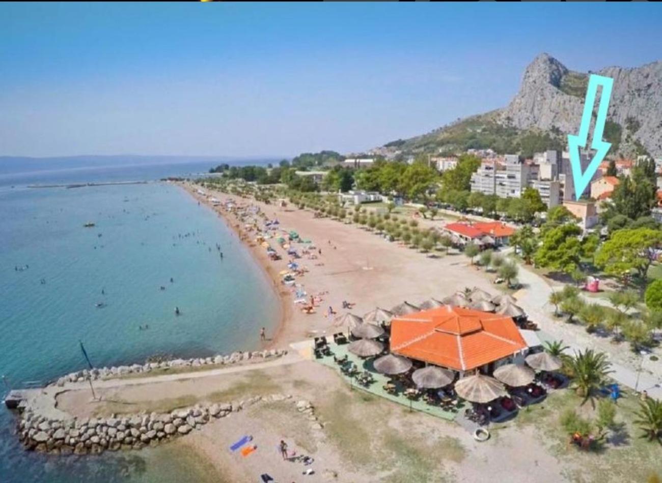 Sandy Beach Apartment Omiš Eksteriør billede